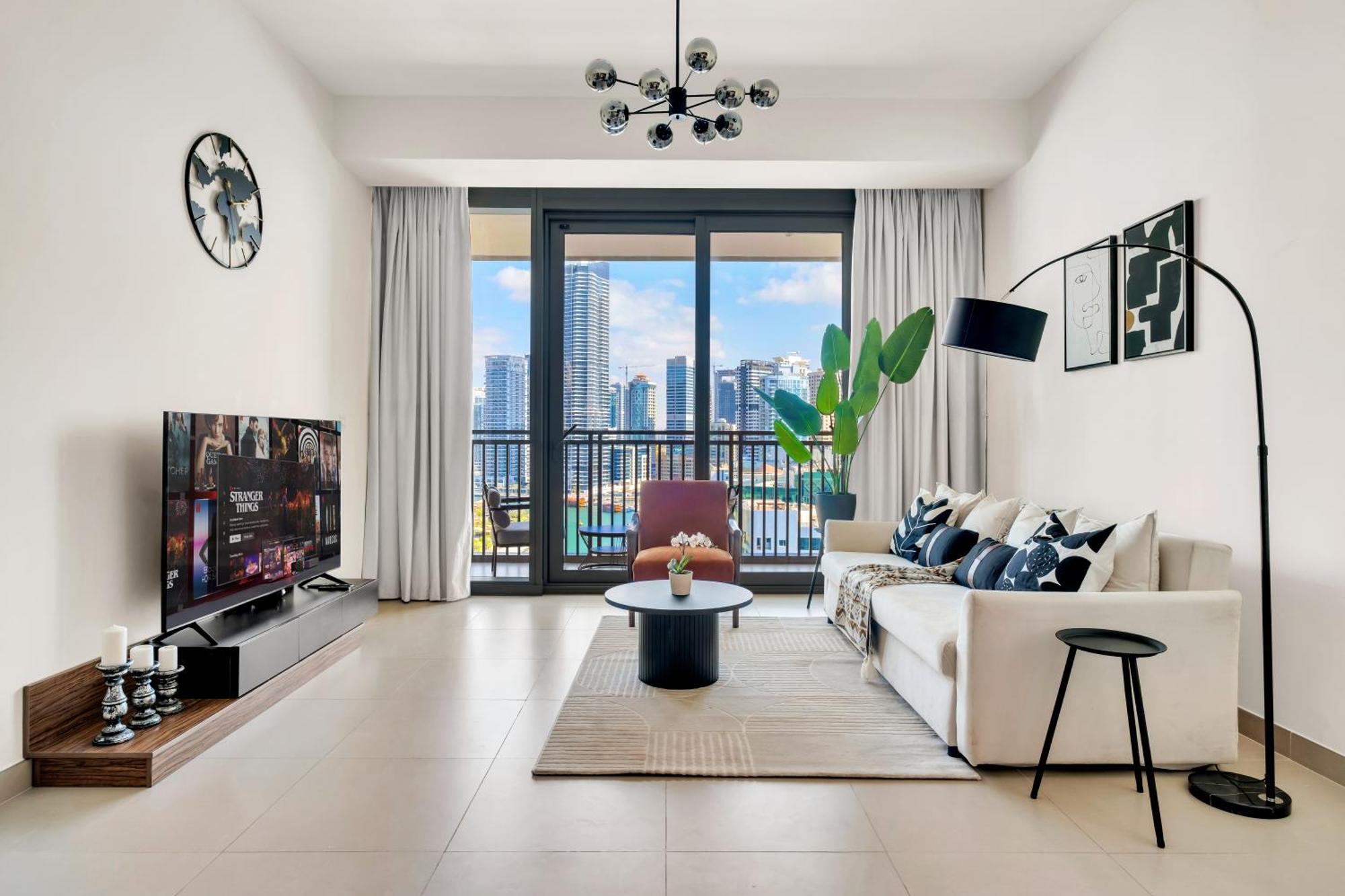 Апартаменты Luxurious Marina & Sea Views 1br Near Blue Waters Marina By Maxx Value Homes Дубай
